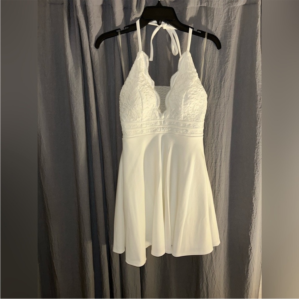 mini white dress